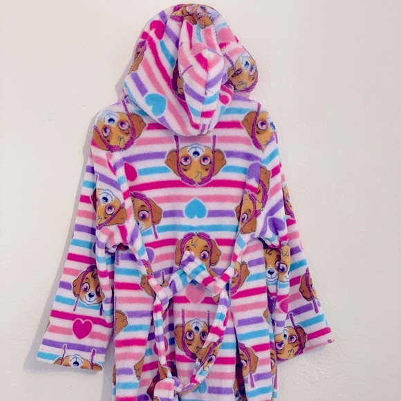 Robe Paw Patrol Pour Fille - Skye & Everest Robe Mesh Rock Manches Longues Rose (DE/NL/SE/PL, Numérique, 110, 116, Regular, Rose